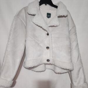 Wild fable women's Faux shearling jacket XL-New